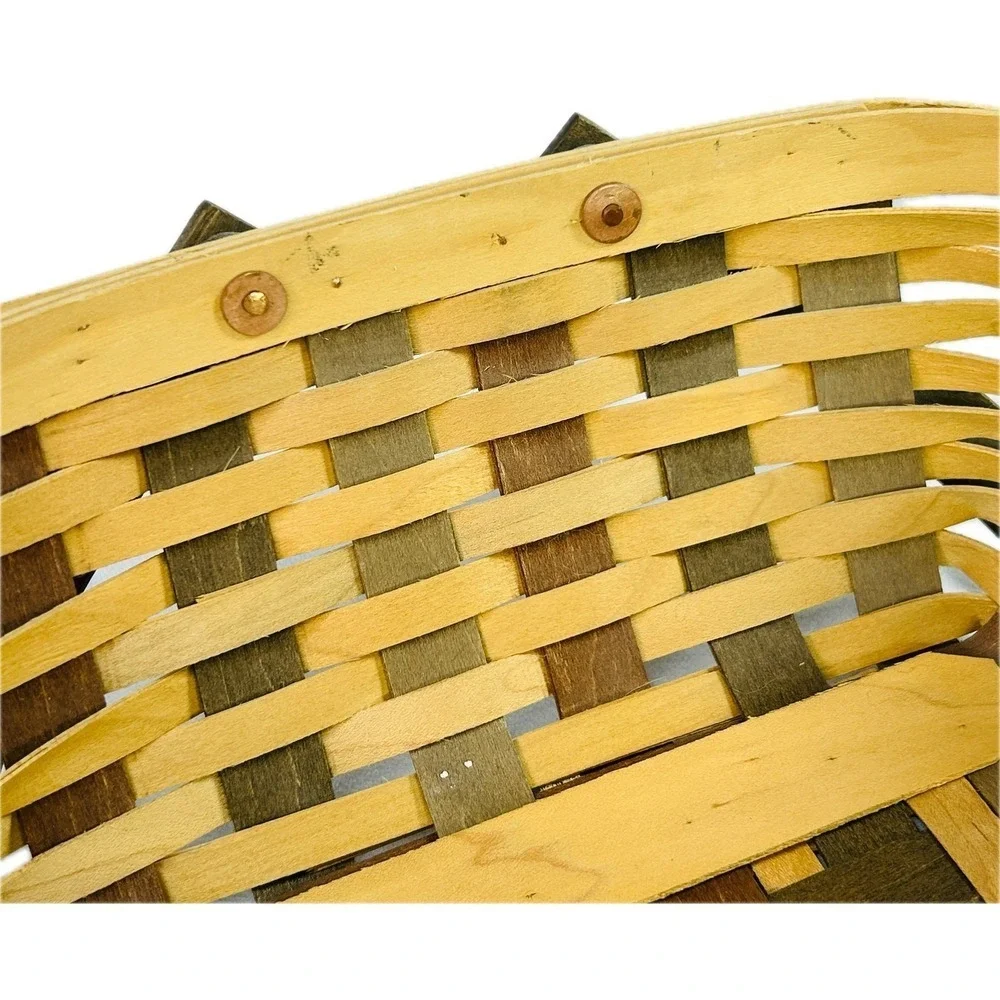 Longaberger ACT WOVEN MEMORIES BASKET 2008 with Protector - Picture 9 of 10